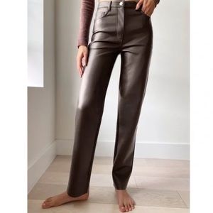 Wilfred Melina Pant in Rich Mocha Brown 8